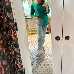 Lightly worn Agolde 90'S PINCH WAIST HIGH RISE STRAIGHT